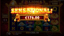 5 Lions Megaways: Sensational Win in a Free Spins round