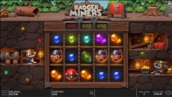 Badger Miners - Free Spins round