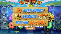 Big Bass – Hold & Spinner Free Spins Awarded