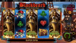 Blackbeard Battle Of The Seas - Super Spins