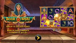 Welcome to Book of Shai video slot