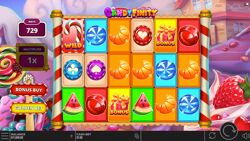 Candyfinity is a candy-themed 6-reel, 3-row video slot with a unique Streak mechanic that unlocks up to 46,656 ways to win.
