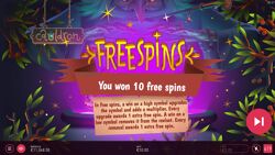 Cauldron: Free Spins Won