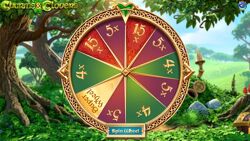 Charms and Clovers: money wheel