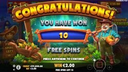 Country Farming - Free Spins triggered