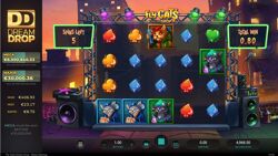 Fly Cats Dream Drop Free Spins round