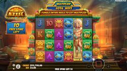 Fortunes of Aztec - the free spins round