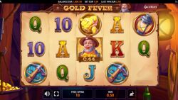 Gold Fever - Collecting Bonus Game