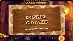 Gold Fever - Free Games Awarded