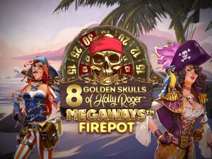 Play 8 Golden Skulls of Holly Roger Megaways for free. No download required.