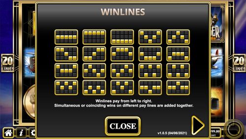Krazy Klimber winlines