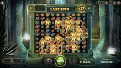 Lost Relics 2 - the Free Spins round