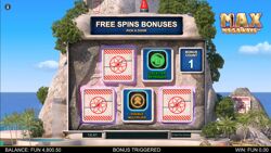 Max Megaways - pick Free Spins bonuses