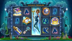 Ocean's Treasure slot: main game