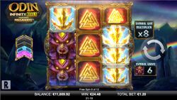Odin Infinity Reels Free Spins Round