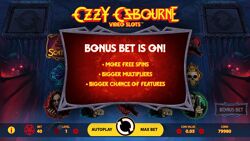 Ozzy Osbourne Bonus Bet