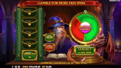 Power of Merlin Megaways - gamble for more free spins