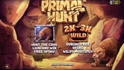 Welcome to Primal Hunt video slot