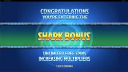 Razor Returns - Shark Bonus Triggered