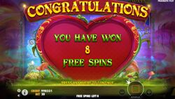 Red Queen - Free Spins Triggered