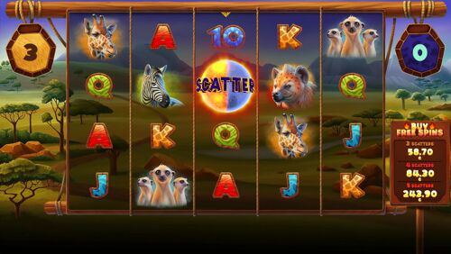 Serengeti Kings base game