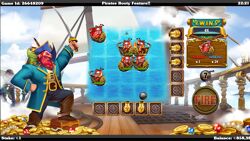 Slingo Pirate's Treasure - Pirate’s Booty Feature