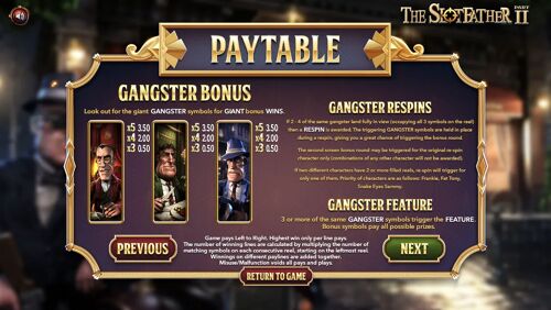 The Slotfather Part 2: Gangster Bonus