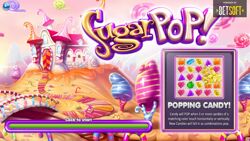 Sugar Pop Welcome Screen