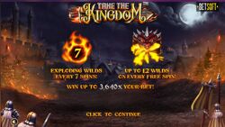 Welcome to the Take the Kingdom video slot