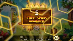 The Hive free spins award