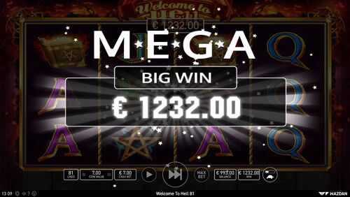 Welcome to Hell 81 Mega Win