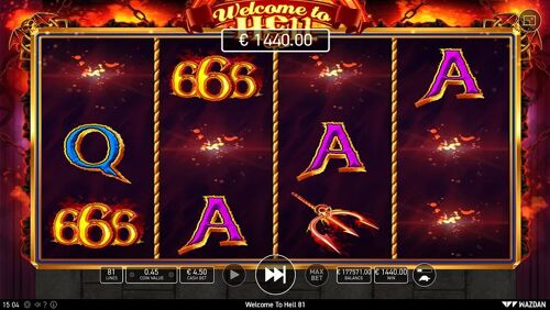Welcome to Hell 82 Cascading Reels
