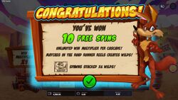 Wild Coyote Free Spins Awarded